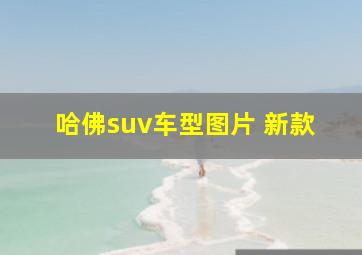 哈佛suv车型图片 新款